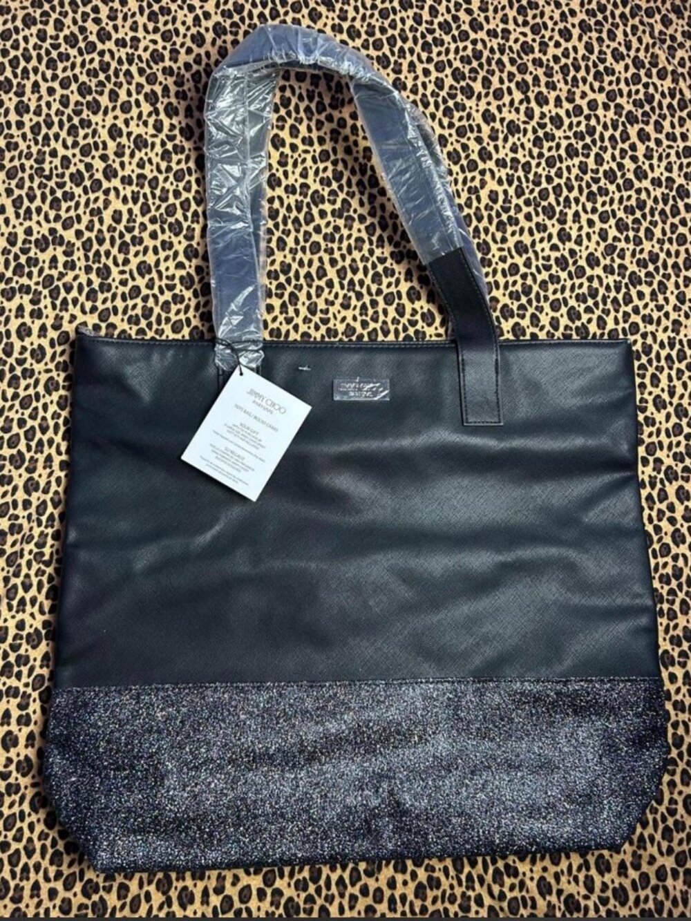 Jimmy Choo Black tote bag